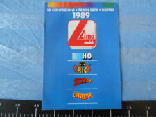 Catalogo Lima models Crick Start HO Converters 1989 Collectors Brochure -K6