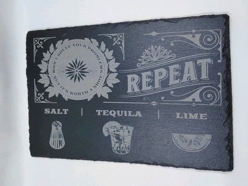 Vassoio ardesia per tequila - per,