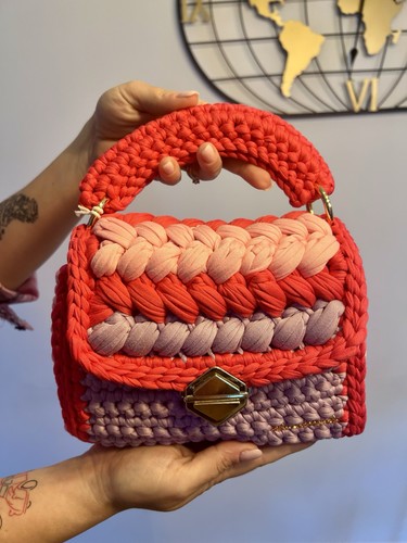 Borsa uncinetto handmade - borsa, ad