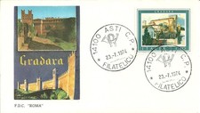 Busta "Gradara 1974", Lire 40