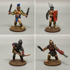 4X GLADIATORS JUGULA FAMILIA