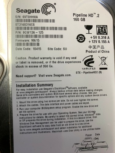 Hdd hard disk panasonic - disk,