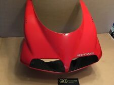 Cupolino ducati carbonio ms production 748 916 996 998 verniciato scritta ducati