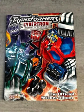 TRANSFORMERS CYBERTRON  ALBUM FIGURINE  QUASI COMPLETO  -2 fig ed NEW LINKS 2006