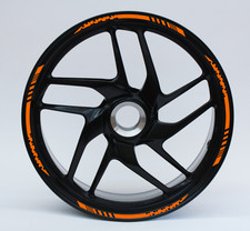 16 Adesivi ruote moto strisce
