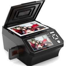 Scanner per schede foto e nomi con grande schermo LCD, digitalizzatore pellicole e diapositive, SD 8 GB