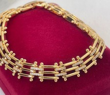 Deluxe Panzer Armband Zirkonia