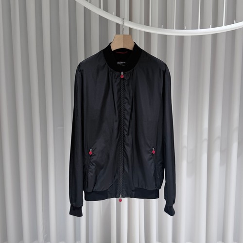 Kiton nylon bomber jacket - kiton,