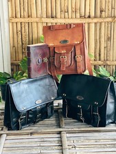 Borsa Messenger In Vera Pelle