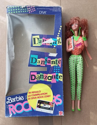 Barbie rock stars diva dancing - barbie,