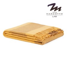 Plaid in pura lana vergine con