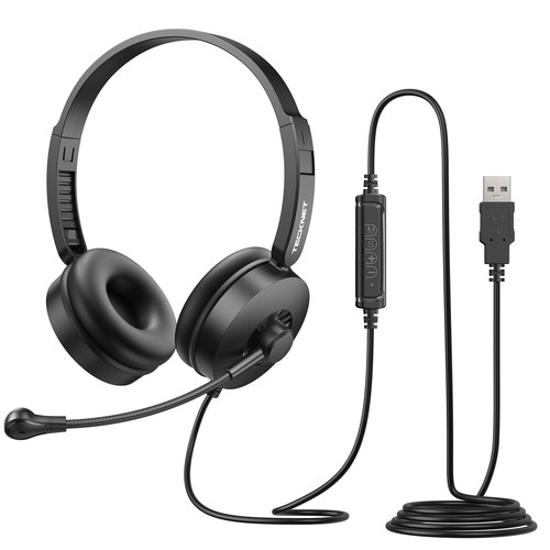 Tecknet cuffie usb con - tecknet,
