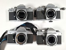 4x PRAKTICA reflex PLC 3, MTL