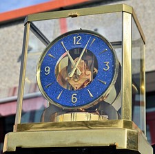 Orologio Perpetuo Jaeger-LeCoultre Atmos 1973 Blu Lapislazzulo Ottime Condizioni