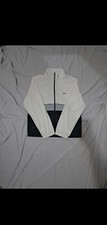 NIKE Vintage Felpa Zip Colore Bianco Nero Taglia XL Anni 90'