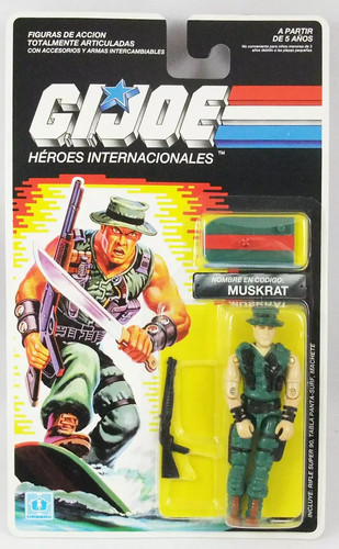 Joe 1988 muskrat - g.i.joe,