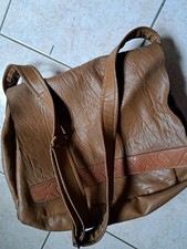 Borsa tracolla marrone vintage