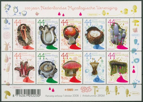 Olanda 2008 funghi - , minifoglio