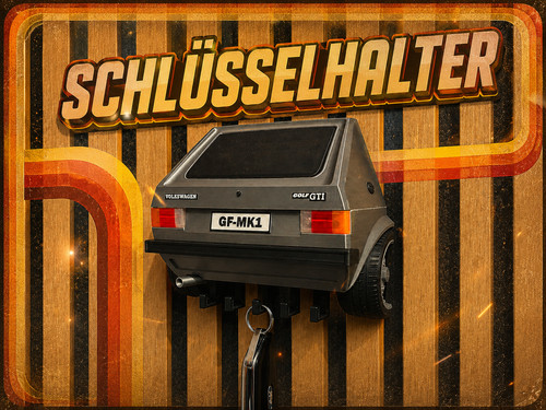 Portachiavi golf mk1 - in, gti