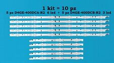 Kit barre strip led D4GE-400DCA-R2 D4GE-400DCB-R2 Samsung UE40H5000 UE40H5500 