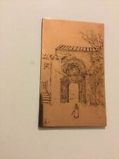 Antica Incisione Su Lastra Di Rame Matrice Per Stampe - Firenze Porta S.Giorgio