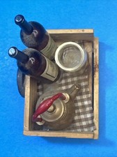 CESTA VINO BICCHIERE E TE' CALAMITA MAGNETE FRIGO FRIGORIFERO