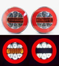 2X 24V LED Rear Lights Brake