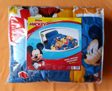 TRAPUNTA PIUMONE TOPOLINO MICKEY DISNEY AZZURRO INVERNALE ORIGINALE SINGOLO 