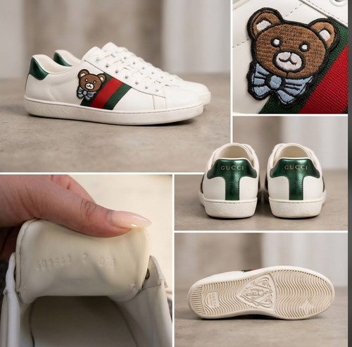 Sneakers gucci ace teddy bear - sneakers,