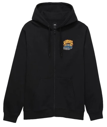 Felpa vans hot rod black - felpa,