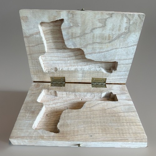 Scatola porta pistola legno - porta,
