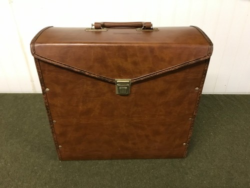 Vintage brown faux - brown,