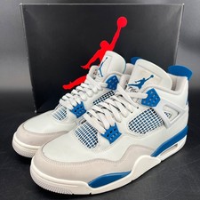 Scarpa Jordan 4 retro blu
