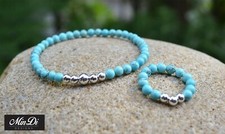 Bracciale elastico e anello