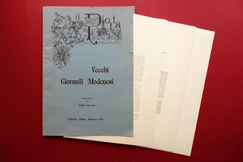 Vecchi giornali modenesi - vecchi,