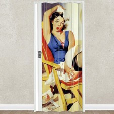 Porta a soffietto stampa