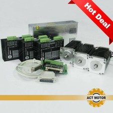 DE Gratis! Kit CNC 3 assi Nema23 23HS2430 motore passo-passo 3A 112mm 425oz-in DM542 3Nm