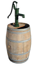Fusto in legno, fusto barile in rovere fusto per vino barile per pioggia pompa a battente manuale, pompa manuale pompa