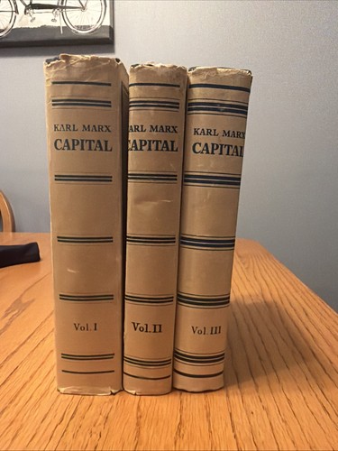 Karl marx capital three volume - capital,