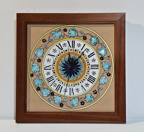 Orologio cornice legno - in,