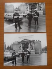 VERE FOTOGRAFIE POLIZIA MOTOCICLETTA VIGILE ROMA MOTO VINTAGE EPOCA FOTO ANNI 70