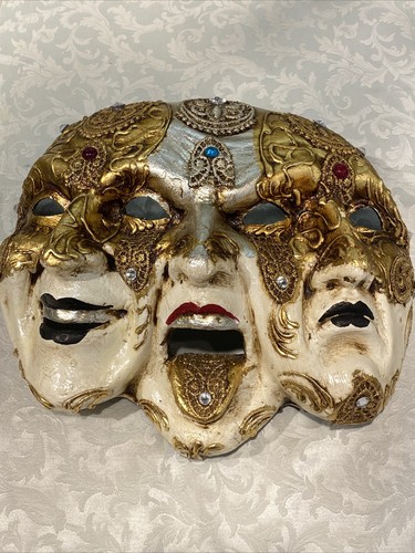 Maschera tre facce in - maschera,