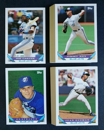 1993 topps toronto - topps, jays
