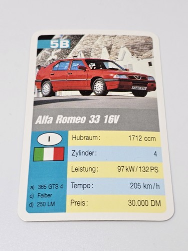 Alfa romeo 16v sportivo - 16v,