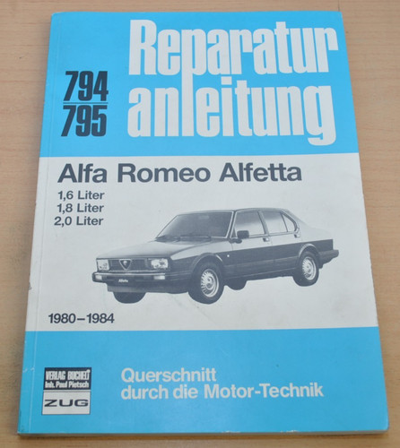 Alfa romeo alfetta 8 - alfa, 1,6