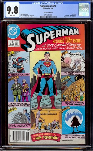 Superman 423 cgc - #423...cgc, nm/m