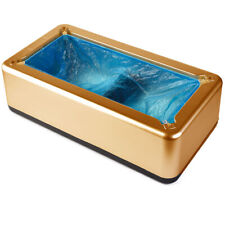 Dispenser automatico copriscarpe monouso casa ufficio struttura robusta oro