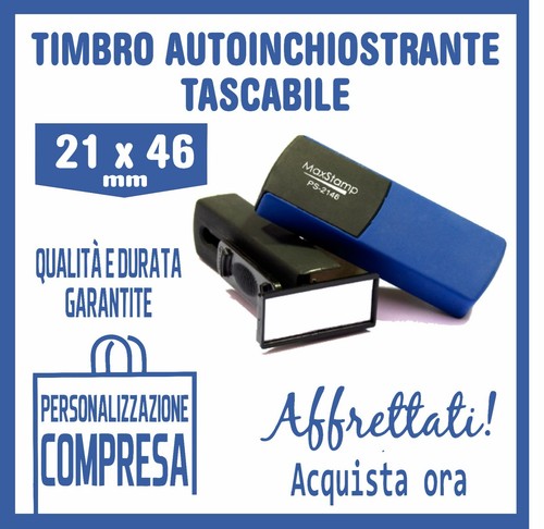 Timbro tascabile pocket - tascabile,