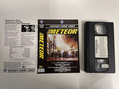 Meteor vhs locandina - meteor,