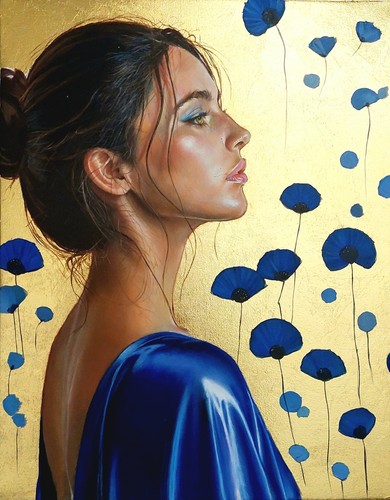 Dipinto originale simona - di,